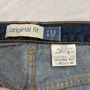 Vintage GAP Original Fit Taper Leg Jeans thumbnail 3