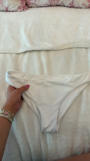 Tempt Me Amazon white bikini bottoms full coverage thumbnail 2
