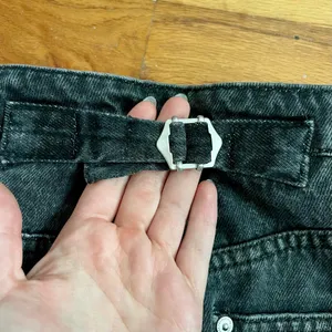 Denim Black Mini Skirt thumbnail 5