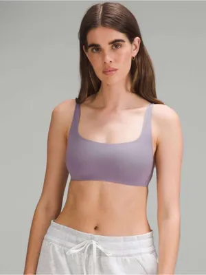 Lululemon Wundermost Ultra-Soft Nulu Scoop-Neck Spaghetti-Strap Purple Ash 8 thumbnail 1