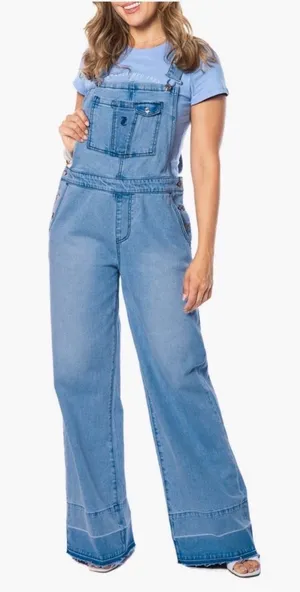 Juicy Couture Release hem logo overalls thumbnail 1