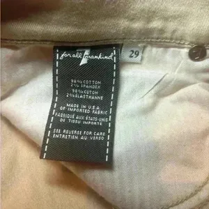 7 for all man kind Glitter Skinny Pants Size 29. thumbnail 6