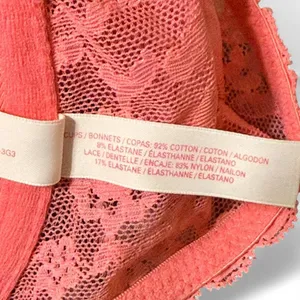 Victoria’s Secret Lacie Push-Up Front-Close Racerback Bra 32B Pink thumbnail 6