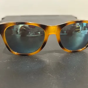 Vans Tortoise Shell Sunglasses with Blue Lenses thumbnail 2