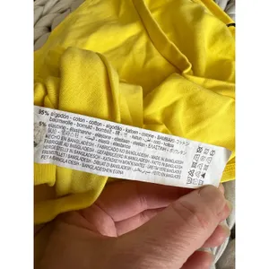 Zara‎ yellow knot crop top size L thumbnail 4