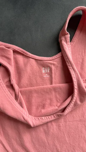 Gap Pink Cotton Bodysuit  thumbnail 2