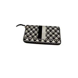 Kate Spade New York Penn Place Neda Black White Leather Wallet thumbnail 3