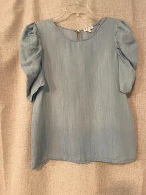 The Clothing Exchange | Blue Blouse | M thumbnail 1