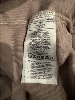adidas Oversized Crewneck Sweatshirt in Beige, Size L thumbnail 4