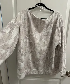 Camo Off The Shoulder Sweatshirt Size XL thumbnail 2