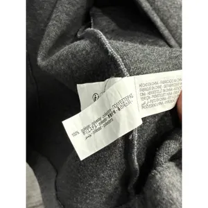 Zara Women Short Coat S Gray Asymmetric High Neck Gold Button Felted Jacket thumbnail 8