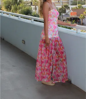 Floral maxi dress thumbnail 2