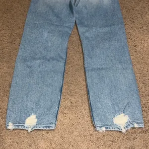 Mother Superior Tomcat Distressed High Rise Jeans The‎ Confession Light Blue 28 thumbnail 11