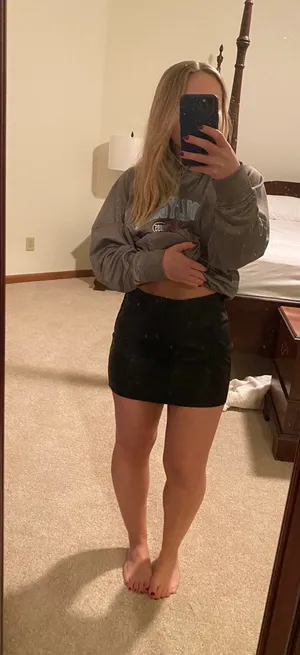 Free People Black Vegan Leather Skirt thumbnail 5