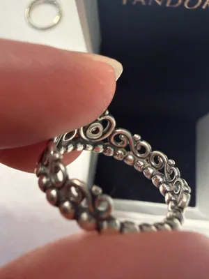 Pandora Princess Tiara Crown Ring thumbnail 2