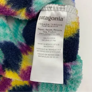 Patagonia Synchilla Retro Timber Twist Navy Blue Fleece Snap T Pullover Sweater thumbnail 12
