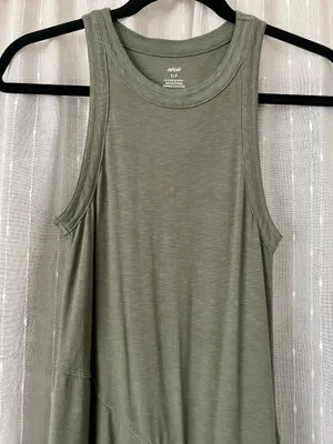 Aerie Asymmetrical Midi Dress thumbnail 5