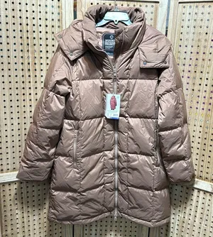 Mondetta Ladies' Square mid-length Quilted Down Parka nwt thumbnail 1