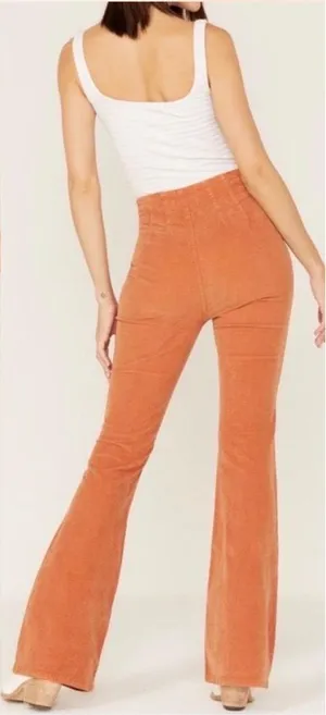 Free People Jayde Corduroy Flare Pants thumbnail 1