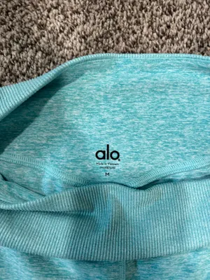 Alo Yoga Leggings Alosoft Teal thumbnail 2