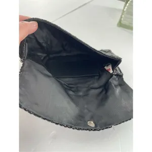 Vintage John Wind Japan beaded satin bag. thumbnail 6