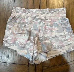 Avia Pink and Gray Camo Athletic Shorts thumbnail 1