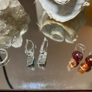 Vintage Classic Dainty Petite Small Silver Earrings Bundle of 3 Pair thumbnail 2