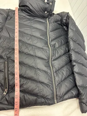 Patagonia Black Quilted Lightweight Down Puffer Jacket size M thumbnail 11