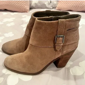 Faux Suede Booties thumbnail 8