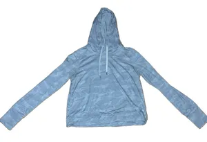 Vuori Halo Essential Hoodie Pale Gray Camo Women's Pullover Size Small? thumbnail 1