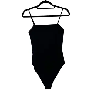 Moussy Vintage Bodysuit Women's Removable Pads Black Size Small thumbnail 2