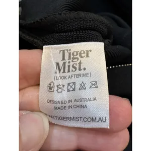 Tiger Mist black jumpsuit featuring a deep plunging neckline Size Small Cutouts thumbnail 10