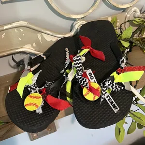 Softball Flip Flops Womens 7:8 New Size undefined thumbnail 6