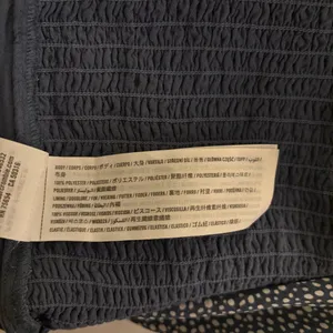 Abercrombie Navy with White Polka Dots Blouse thumbnail 4