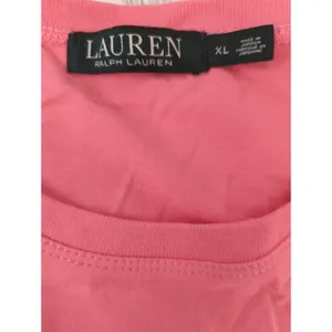 Lauren Ralph Lauren Pink Crew Neck Cotton Top Womens XL Coastal‎ grandma Barbie thumbnail 7