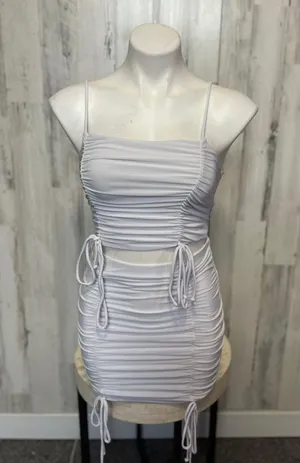 White Two Piece Set thumbnail 1
