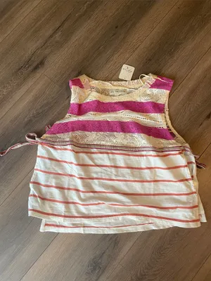 Free People Shelly Shell Tank- size Large thumbnail 3