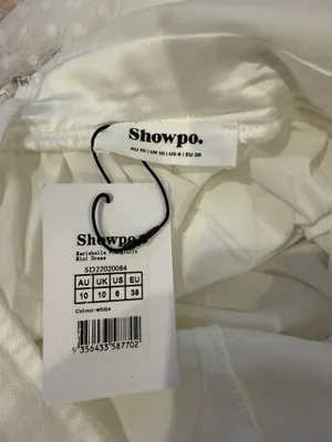 Showpo White Mini Dress thumbnail 2