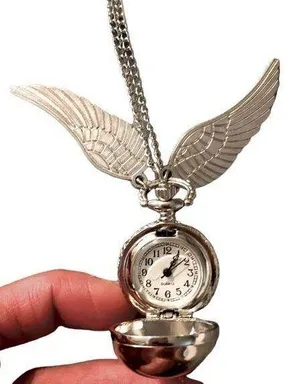 Winged pocket watch as seen in Harry Potter thumbnail 1