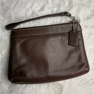 COACH Brown Wristlet thumbnail 2