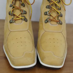Timberland Ladies' Nubuck Wedge Ankle Boots Size 6.5M thumbnail 9