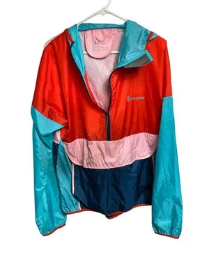 Cotopaxi Teca Windbreaker Half-Zip Jacket Unisex L Multicolor thumbnail 2