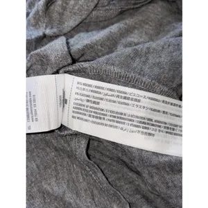 Abercrombie & Fitch Tie Front Tee Womens Size XS Gray Moose Logo Viscose Knit thumbnail 4
