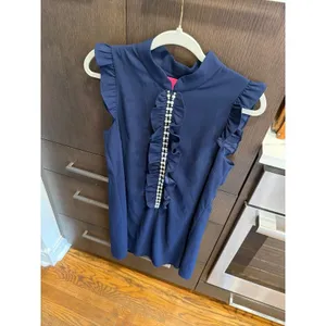 Lilly Pulitzer "Adalee" Shift Dress in the color True Navy size 6 thumbnail 2