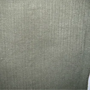 Old Navy Olive Green Ribbed Square Neck Long Sleeve Tee thumbnail 5
