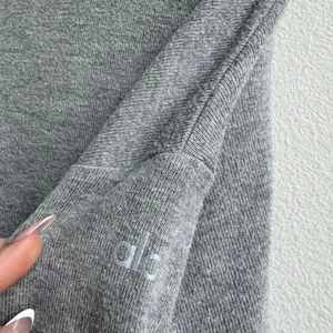 Alo Yoga Soho Oversized Crewneck Pullover Sweatshirt Women's Size Small Gray thumbnail 5