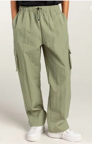 Nike Women's Woven Cargo Pants XS green thumbnail 1