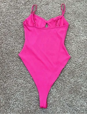 Forever 21 Ribbed Cutout Bodysuit thumbnail 8