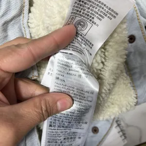 Levi Strauss Levis Denim Jean Jacket Trucker Womens Small thumbnail 6
