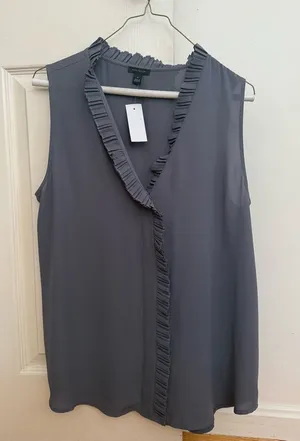 Ann Taylor Sleeveless Blouse thumbnail 1